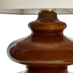 Annabelle Wobble Table Lamp, Cognac - thumbnail 9