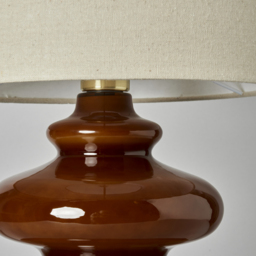 Annabelle Wobble Table Lamp, Cognac - thumbnail 7