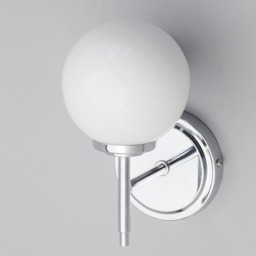 Douro Bathroom Wall Light, Chrome - thumbnail 5