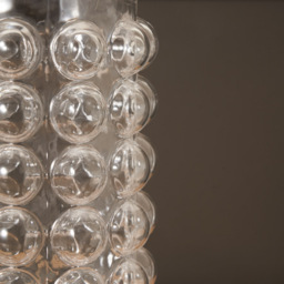Small Bobble Glass Vase, Clear - thumbnail 5