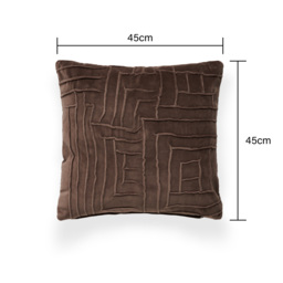 Genevieve Cushion, Taupe - thumbnail 7