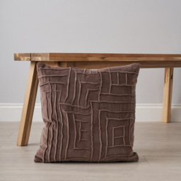 Genevieve Cushion, Taupe - thumbnail 1