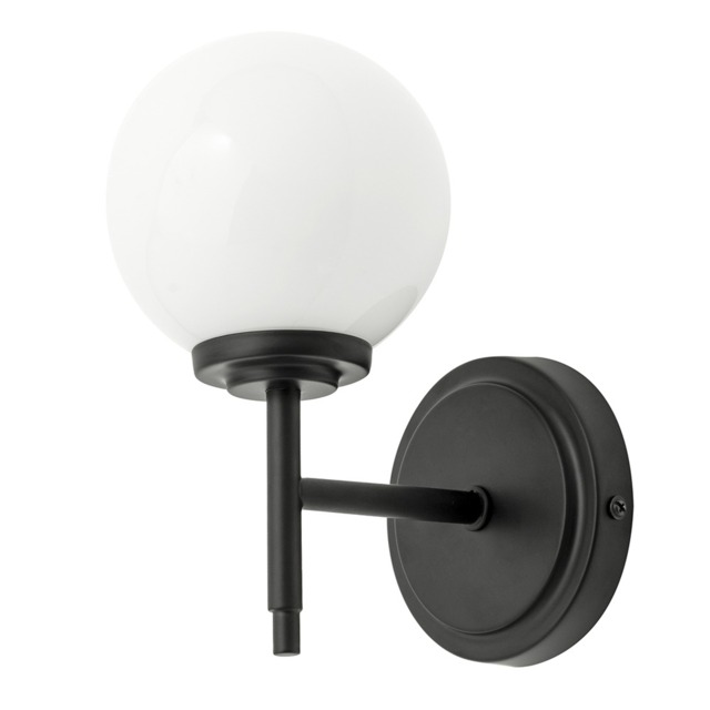 Douro Bathroom Wall Light, Matte Black - image 1