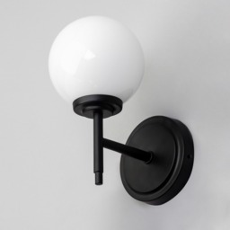 Douro Bathroom Wall Light, Matte Black - thumbnail 5