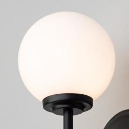 Douro Bathroom Wall Light, Matte Black - thumbnail 6