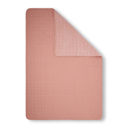 Cross Stitch Quilted Bedspread, Pink - thumbnail 3