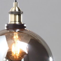 Carter Industrial Ceiling Pendant, Bronze - thumbnail 6