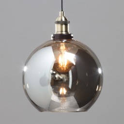 Carter Industrial Ceiling Pendant, Bronze - thumbnail 4