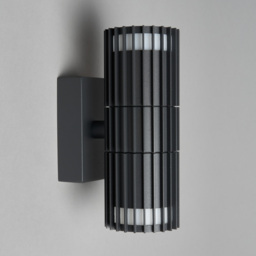 Zeb Outdoor Up and Down Wall Light, Anthracite - thumbnail 5