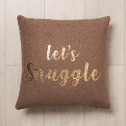 Lets Snuggle Cushion, Brown - thumbnail 6