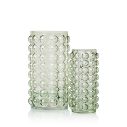 Medium Bobble Glass Vase, Clear - thumbnail 6