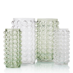 Medium Bobble Glass Vase, Clear - thumbnail 7