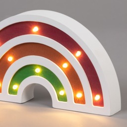 Glow Rainbow Table Lamp, White - thumbnail 6