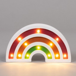 Glow Rainbow Table Lamp, White - thumbnail 4