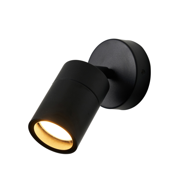 Jared Single Outdoor Wall Light, Black - image 1