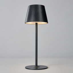 Esther Rechargeable Table Lamp, Black - thumbnail 4