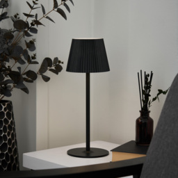 Esther Rechargeable Table Lamp, Black - thumbnail 3