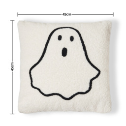 Ghost Tufted Cushion, White - thumbnail 7