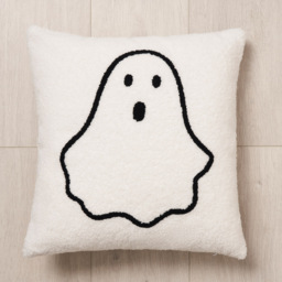 Ghost Tufted Cushion, White - thumbnail 5