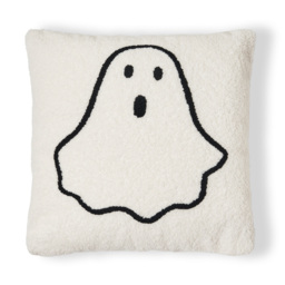 Ghost Tufted Cushion, White - thumbnail 3