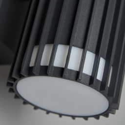 Zeb Outdoor Fixed Down Wall Light, Anthracite - thumbnail 6