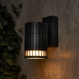 Zeb Outdoor Fixed Down Wall Light, Anthracite - thumbnail 3