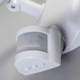 Wilson Twin 20 Watt LED Outdoor Flood Light with PIR Sensor, White - thumbnail 6