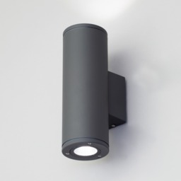 Taylor Outdoor Up & Down LED Wall Light, Anthracite - thumbnail 4