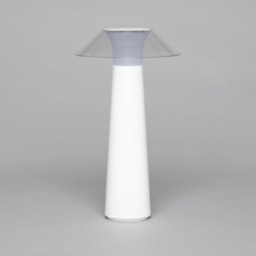 Lyra LED Rechargeable Outdoor Table Lamp, White - thumbnail 5