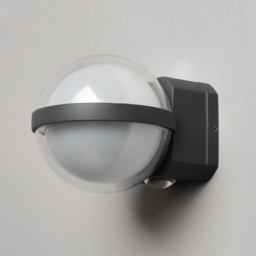 Char Up and Down LED CCT Outdoor Globe Wall Light, Anthracite - thumbnail 7