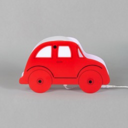 Glow Car LED Table Lamp, Red - thumbnail 5
