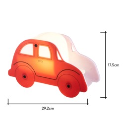 Glow Car LED Table Lamp, Red - thumbnail 8