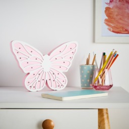 Glow Butterfly Table Lamp, Pink - thumbnail 9