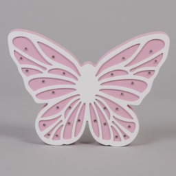 Glow Butterfly Table Lamp, Pink - thumbnail 5