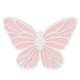 Glow Butterfly Table Lamp, Pink - thumbnail 7