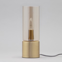Tilly Touch Sensitive Table Lamp, Satin Brass - thumbnail 6