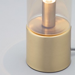 Tilly Touch Sensitive Table Lamp, Satin Brass - thumbnail 7