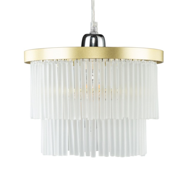 Aubrey Easyfit Lamp Shade, Brass - image 1
