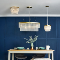 Aubrey Easyfit Lamp Shade, Brass - thumbnail 7