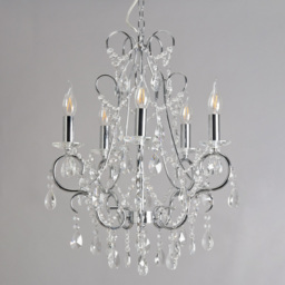 Viola Chandelier, Chrome - thumbnail 5