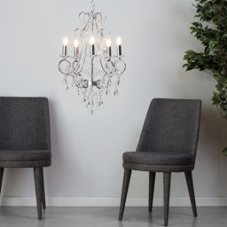 Viola Chandelier, Chrome - thumbnail 8