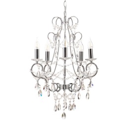 Viola Chandelier, Chrome - thumbnail 1