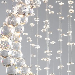 Abyss Flush Ceiling Light, Chrome - thumbnail 6