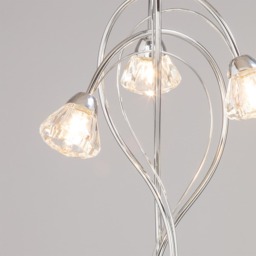 Marianne Floor Lamp, Chrome - thumbnail 8