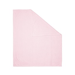 Luxury Ribbon Velvet Throw, Blush - thumbnail 3