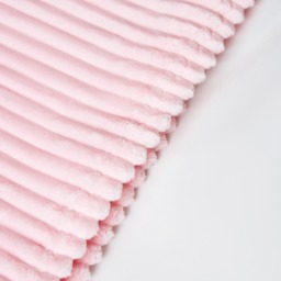 Luxury Ribbon Velvet Throw, Blush - thumbnail 6