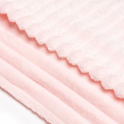 Luxury Ribbon Velvet Throw, Blush - thumbnail 5