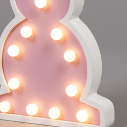 Glow Bunny Table Lamp, Pink - thumbnail 6