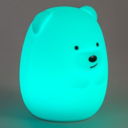 Glow Bear Colour Changing Night Light, White - thumbnail 6