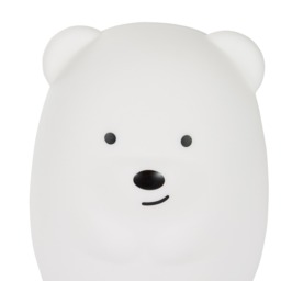 Glow Bear Colour Changing Night Light, White - thumbnail 7